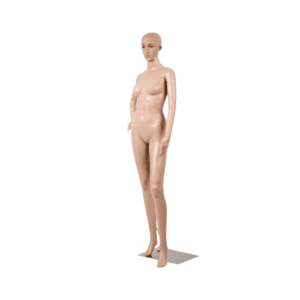 Full Body Female Mannequin With Metal Base Plastic Realistic Display Head Turns – F9