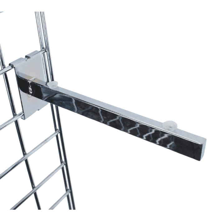 Grid Panel Glass Shelf Brackets 300mm