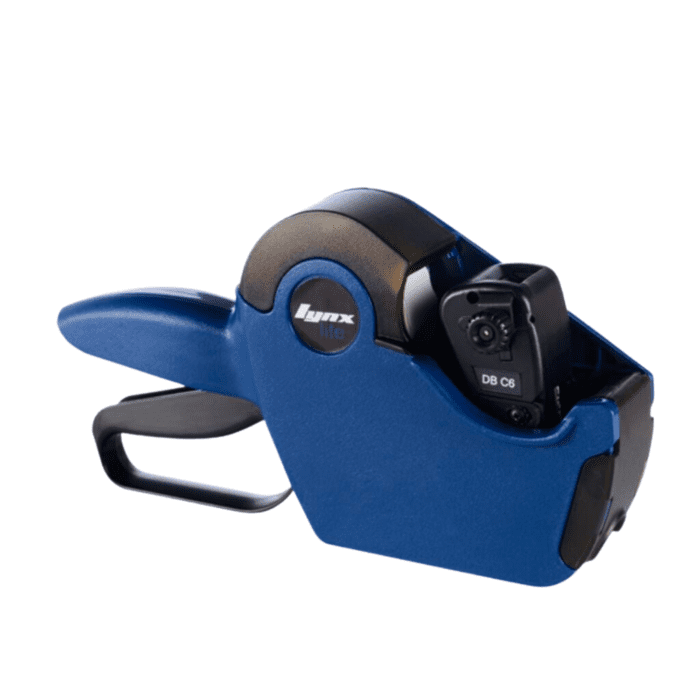 Lynxlite 2612 One-line Price Gun With 6 Numeric Bands (Blue Body)