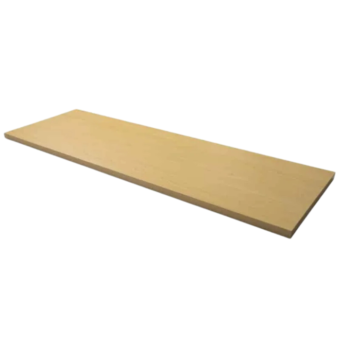 Wooden Shelf Board White - W600 x D300mm