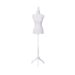 White Female Mannequin Torso Dress Clothing