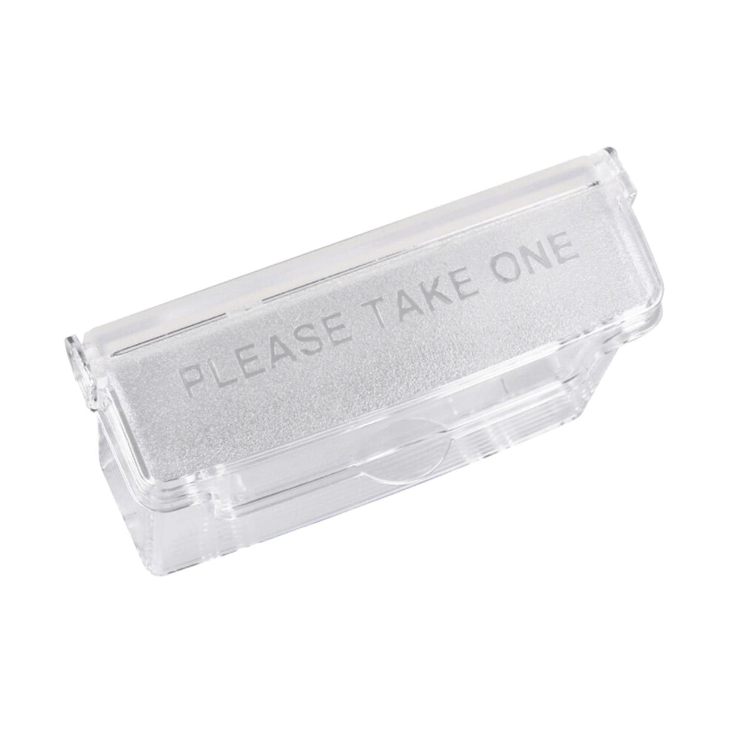 A4 Portrait Leaflet Holder - Clear Acrylic Wall Mount Display Stand