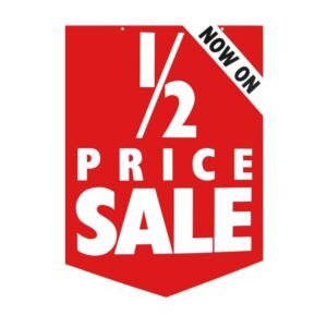 Red SALE Double-Sided Hanging Sign