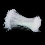 500 Loop Lock Plastic Security Tags Tie Manual Tagging Nylon Fasteners