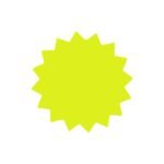 Star-Shaped Fluorescent Card Packs - Coloured Assortment