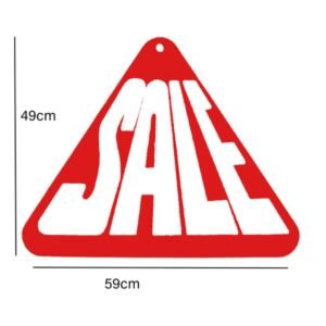 Red SALE Double-Sided Hanging Sign