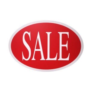 Red SALE Double-Sided Hanging Sign