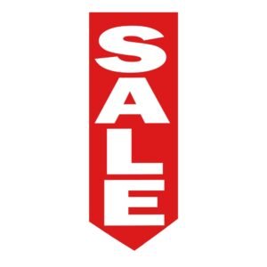 Red SALE Double-Sided Hanging Sign