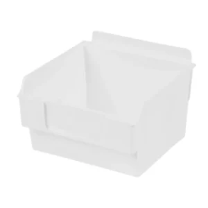 Plastic Slatwall Bins Shlefbox100 Clear