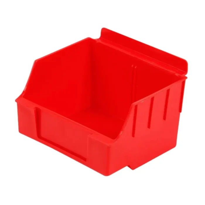 Plastic Slatwall Bins Storbox Standard Red