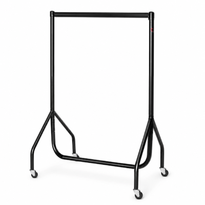 4ft Heavy Duty Junior Clothes Rail - Black