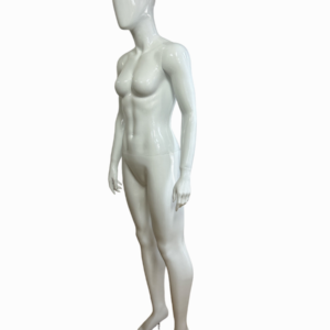 Female Fiberglass Mannequin - Gloss White