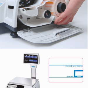 CAS CL-5200 Label Printing Scale with Pole Display 15KG