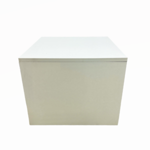 Window Display Plinth 500x500x400mm - White