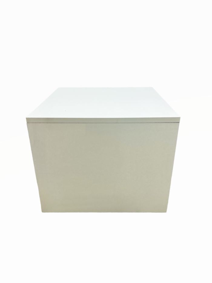 Window Display Plinth 500x500x400mm - White