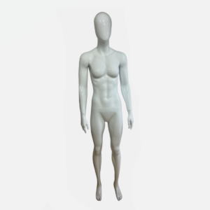 Female Fiberglass Mannequin - Gloss White