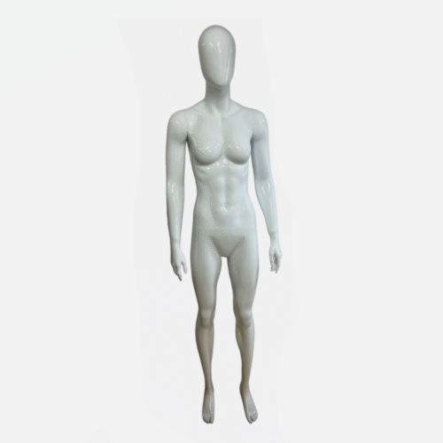 Female Fiberglass Mannequin - Gloss White
