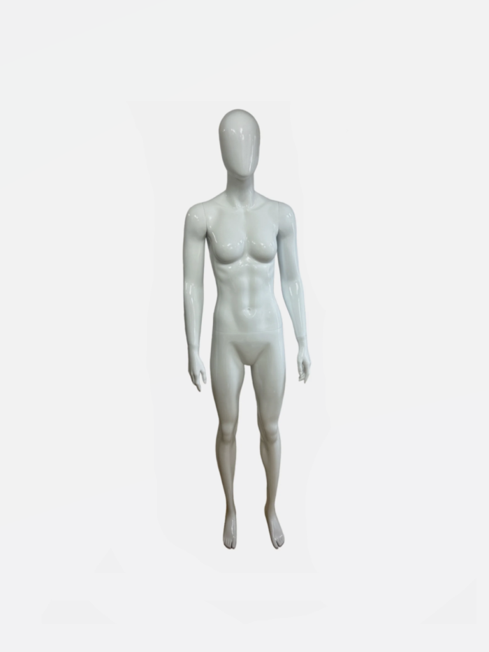 Female Fiberglass Mannequin - Gloss White