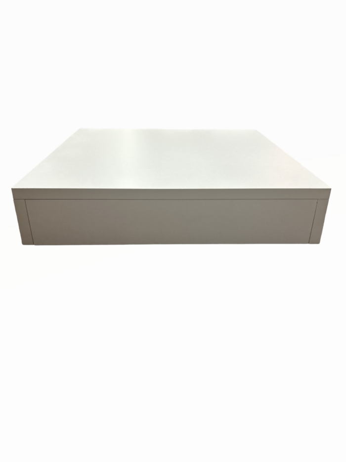 Window Display Plinth 500x500x100mm - White