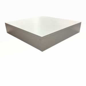 Window Display Plinth 500x500x100mm - White