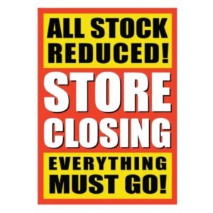 all stock reduced