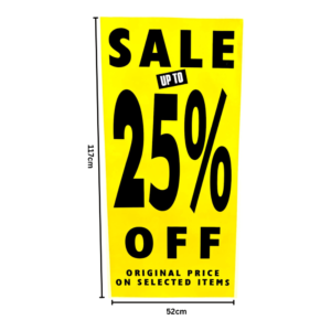 SALE Up to 25% OFF -Yellow