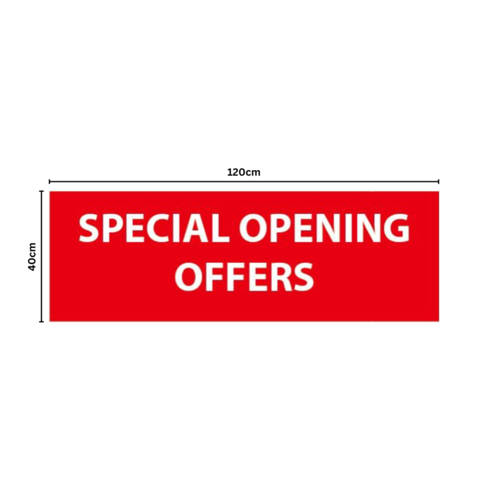 Special Opening Offers Poster