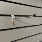 5cm Triple Welded for Retail Displays 20cm Chrome Slatwall Hook