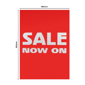 SALE NOW ON A1 Poster