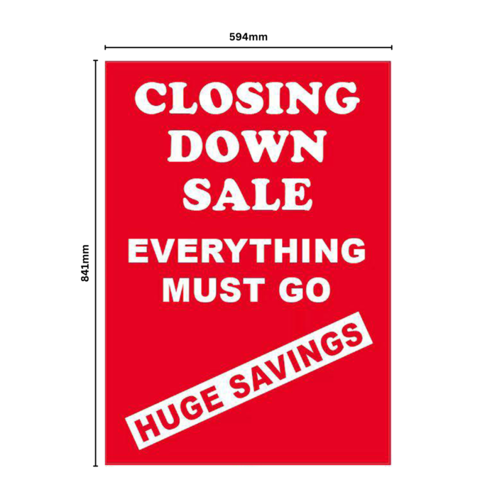 Closing Down Sale