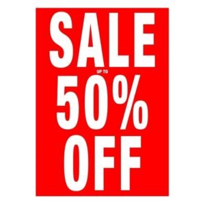 SALE UP TO 50% OFF A1 Poster