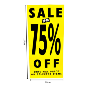 SALE Up to 75% OFF -Yellow