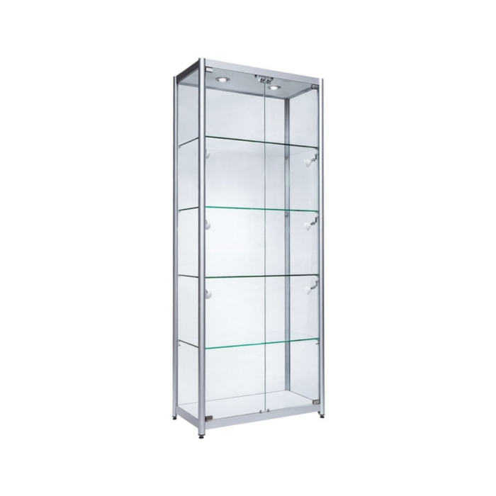 aluminium-tower-showcase-with-single-door-198cm-x-100cm-x-40cm-large