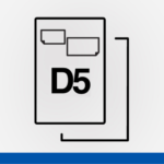 D5 Double Integrated Labels 100x45mm & 64x32mm – Multi-Carrier