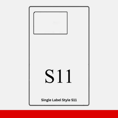 S11 A4 Integrated Labels 110x80mm – Multi-Carrier Shipping Labels