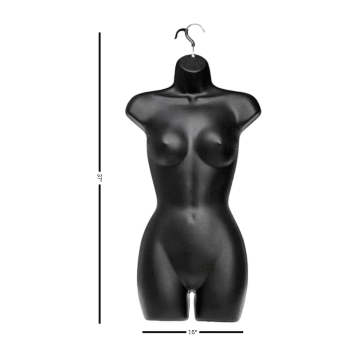 Female Hanging Foam Dimensions