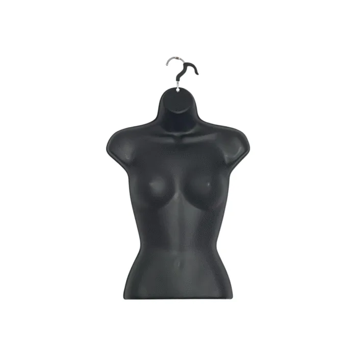 Black Female Hanging Half Body Form