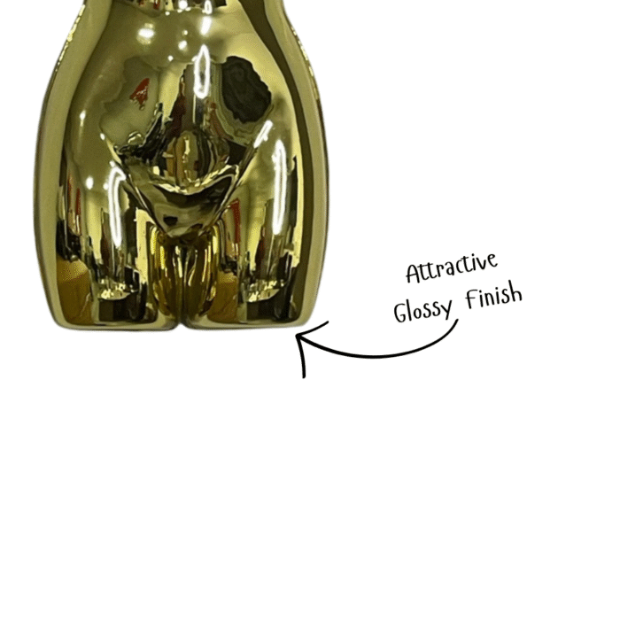 Gold Gloss Female Hanging Body Form