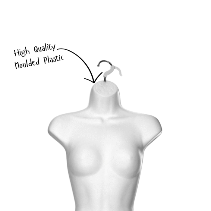 White Female Hanging Body Form