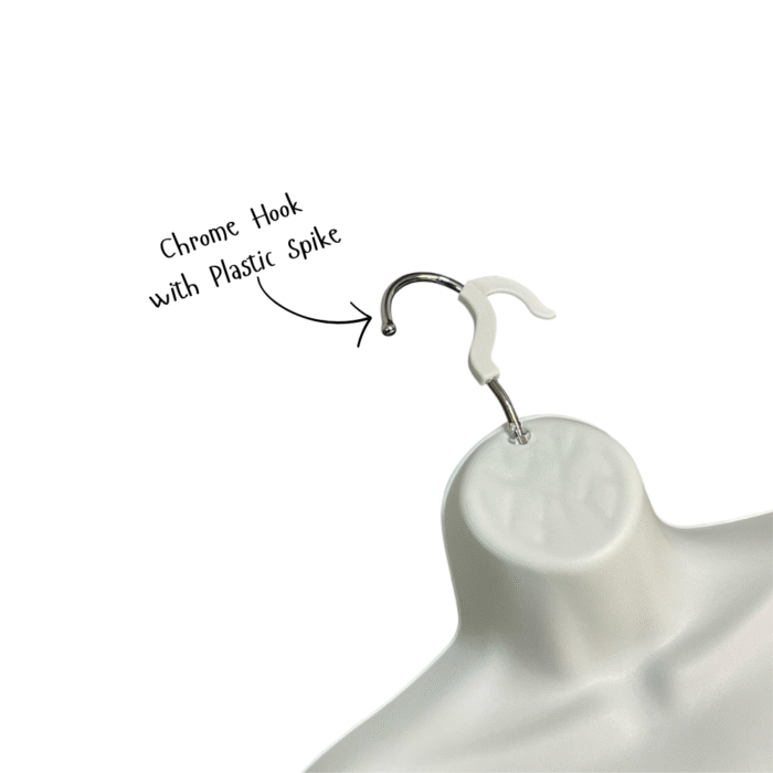 White Female Hanging Body Form