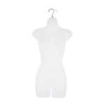 White Frosted Female Hanging Body Form