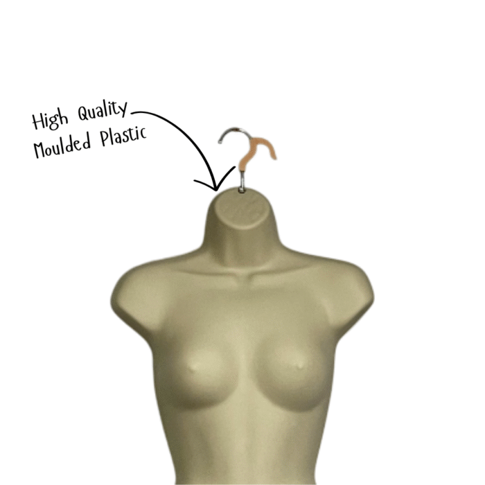 Fleshtone Female Hanging Body Form