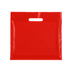 Large Plastic red carrier bags – bulk plain red carrier bags for retail and events