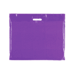 Large Plastic purple carrier bags – bulk plain purple carrier bags for retail and events