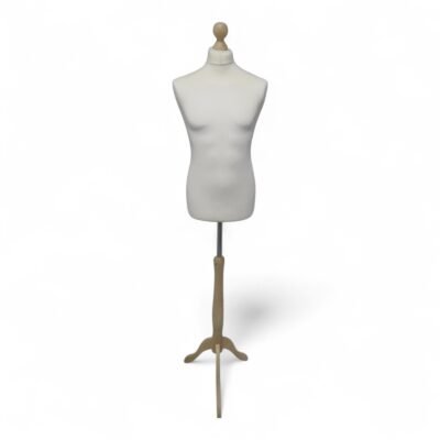 Male Tailors Mannequin Bust – Size 40 Cream