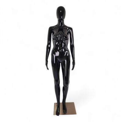 High Quality Luxury Glossy Black Female Mannequins FE-7B