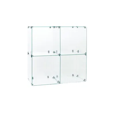 cube 4 glass display 2 wide x 2 high example | Home