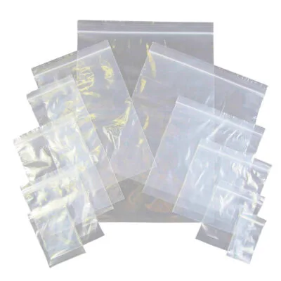 Plain Grip Seal Bags-All Sizes