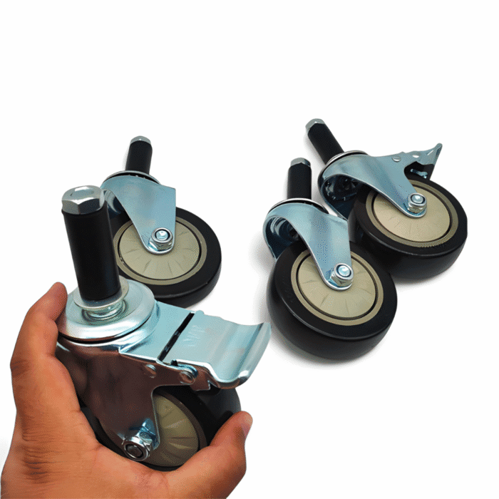 Heavy Duty Braked and Unbraked Wheels