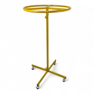 Golden 27 Inch Circular Clothes Rail